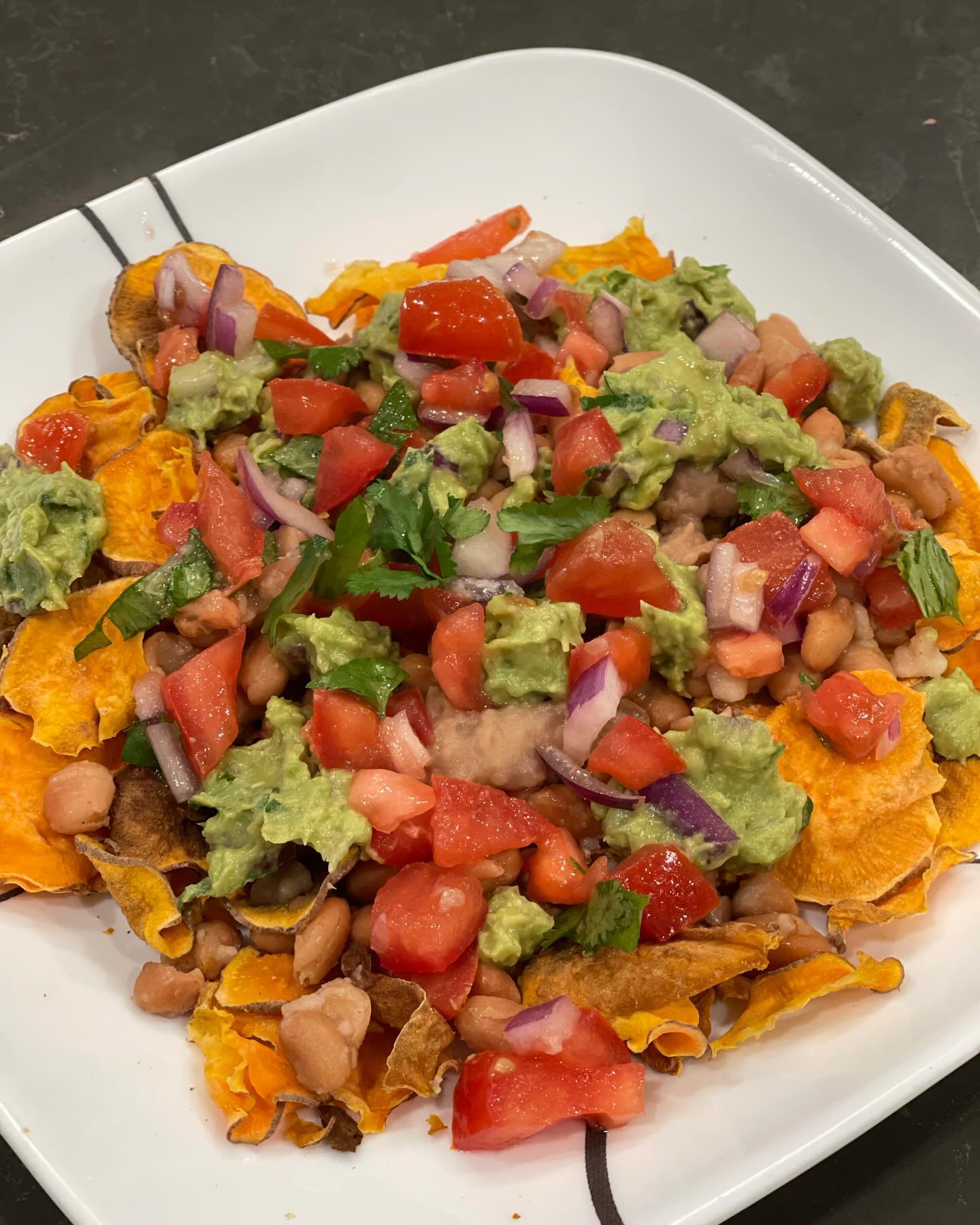 sweet potato “nachos”