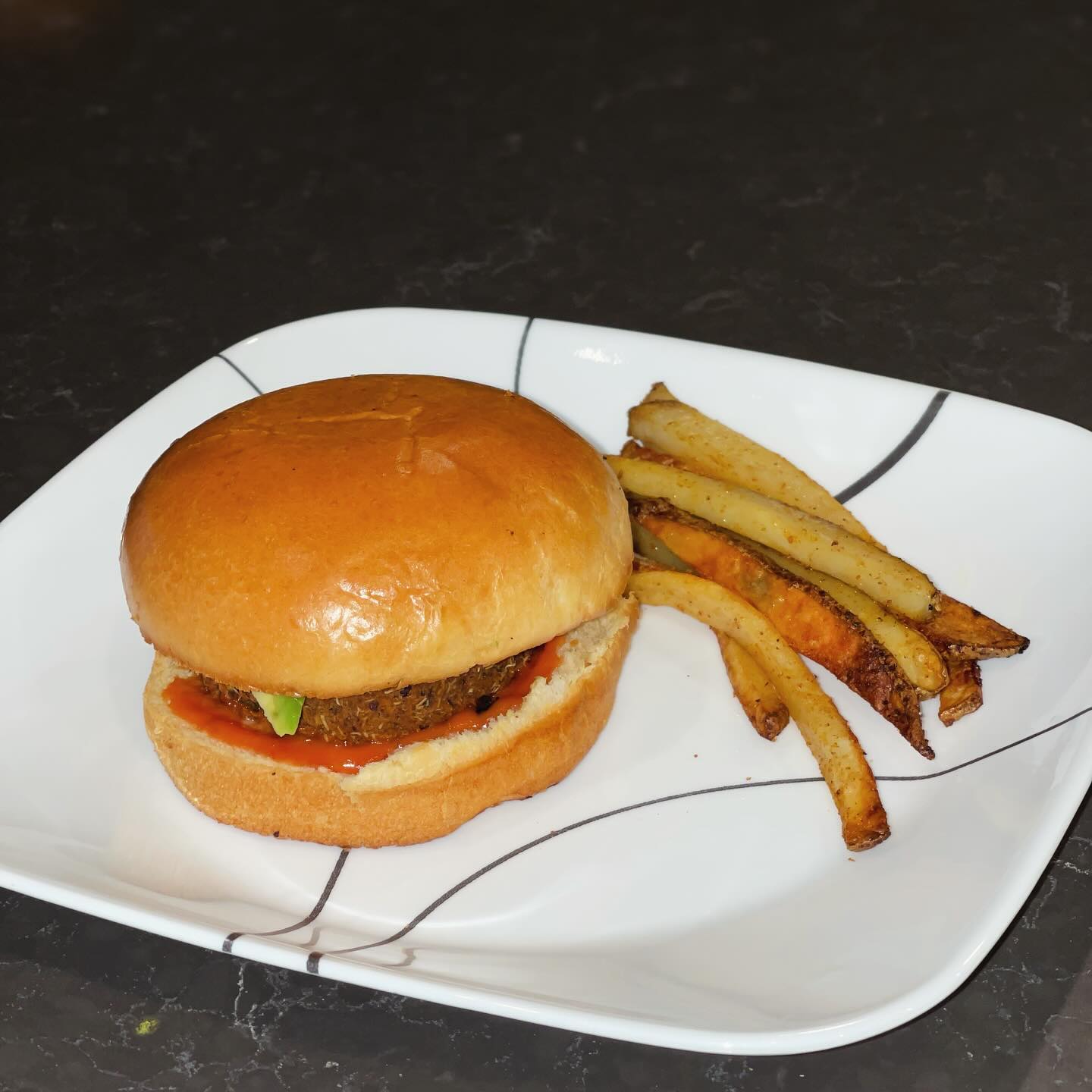 sweet potato black bean quinoa burgers
