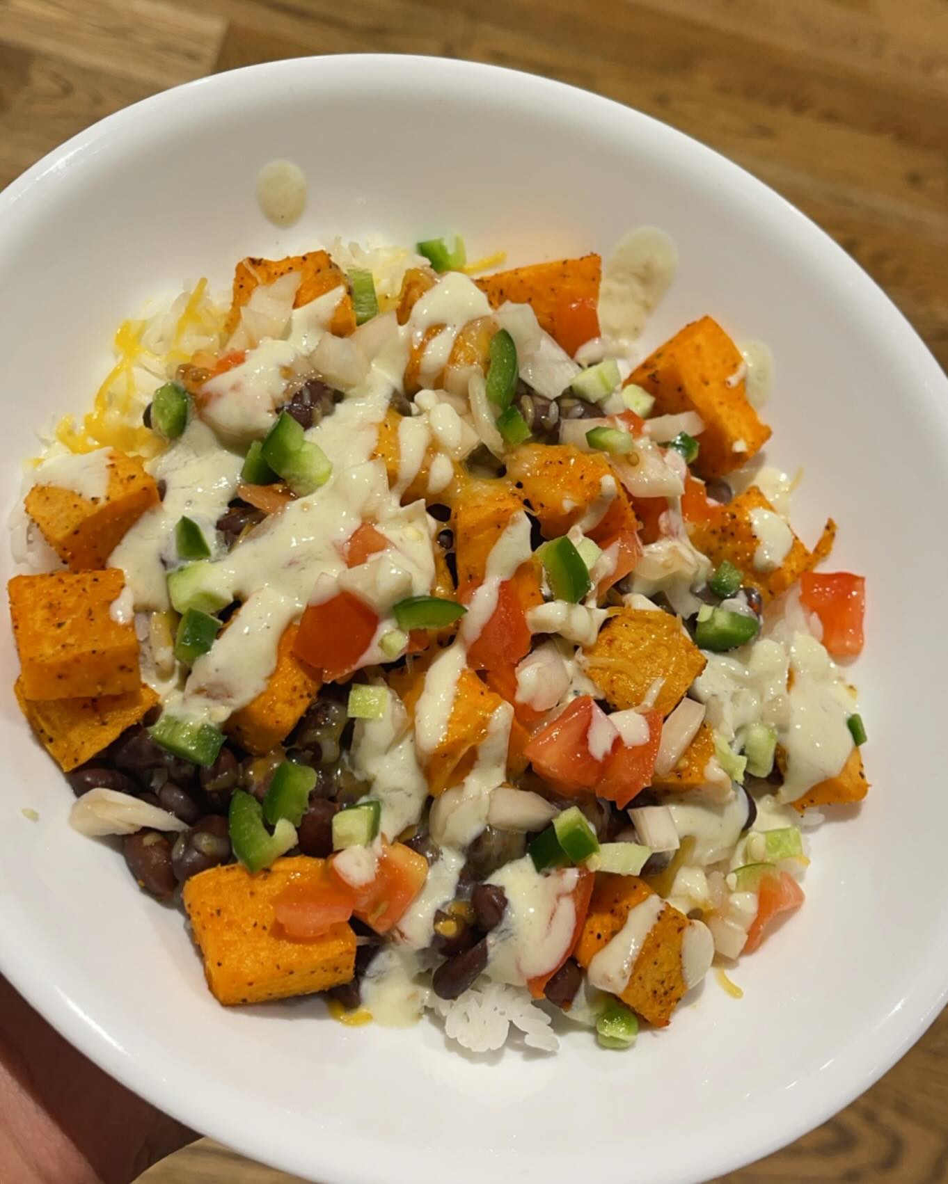 sweet potato bowl