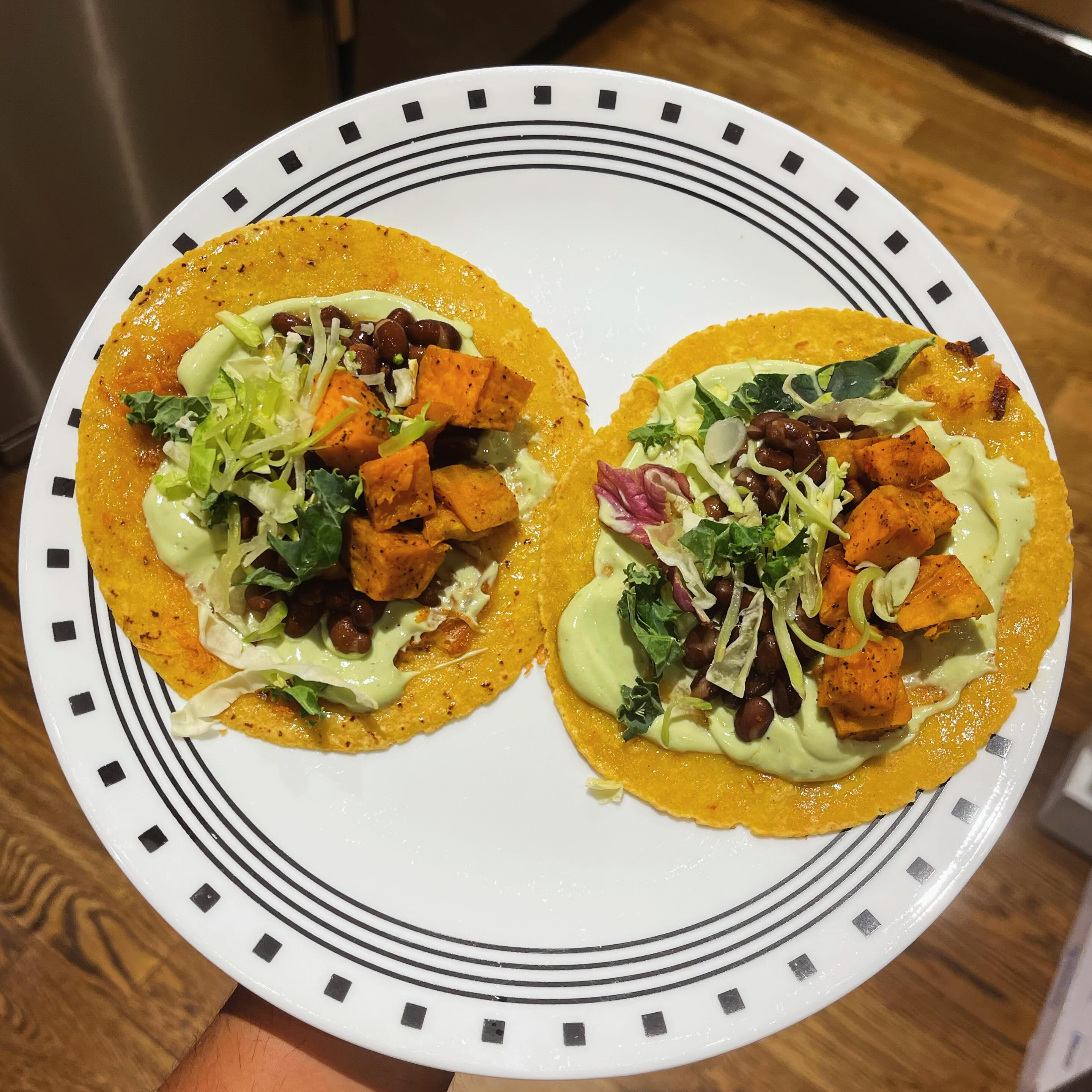 sweet potato tacos