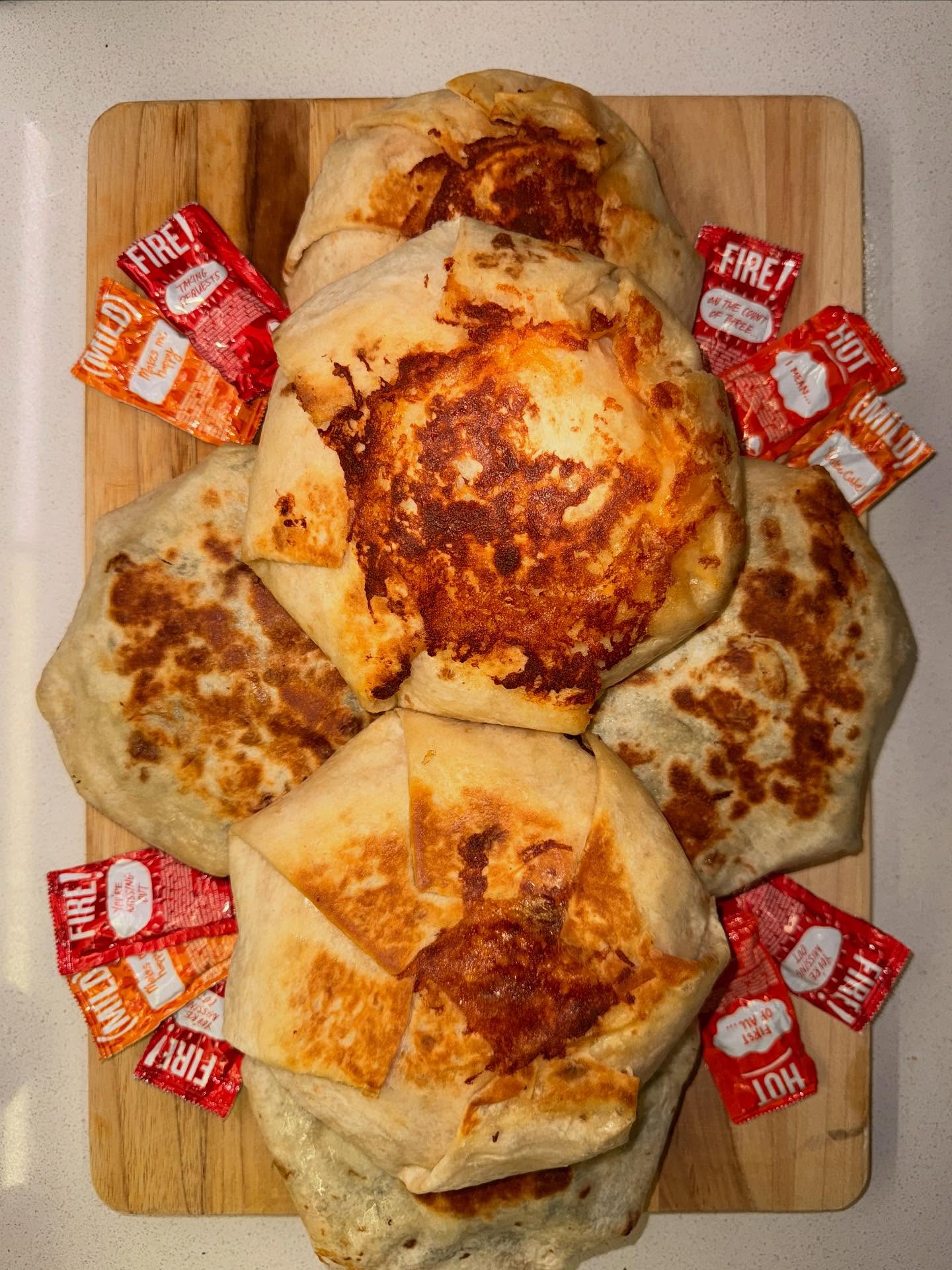 paneer tikka crunchwraps