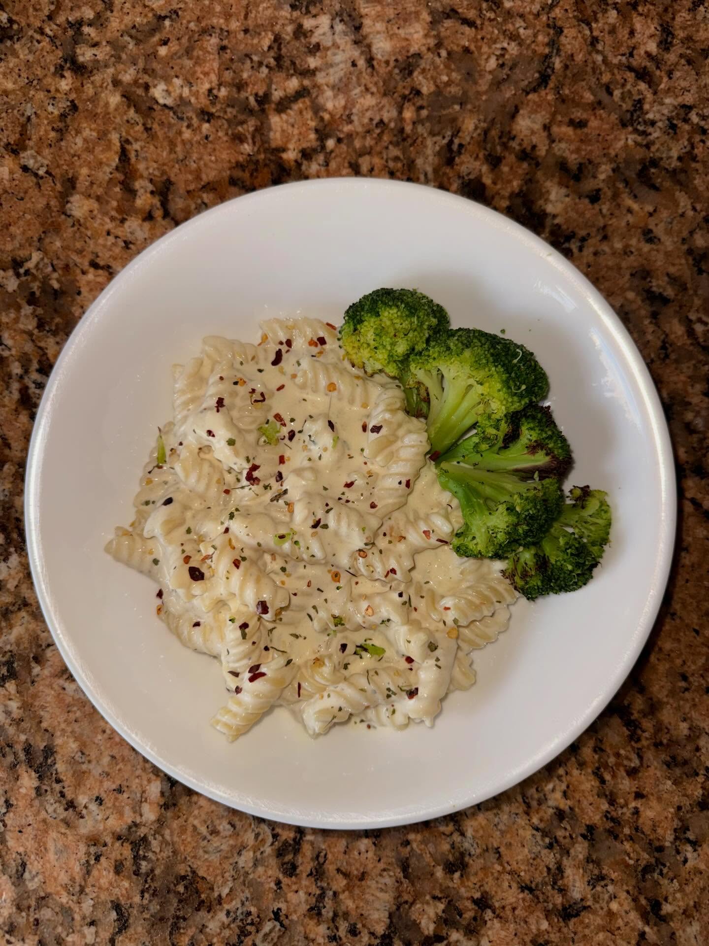 Cottage Cheese Alfredo