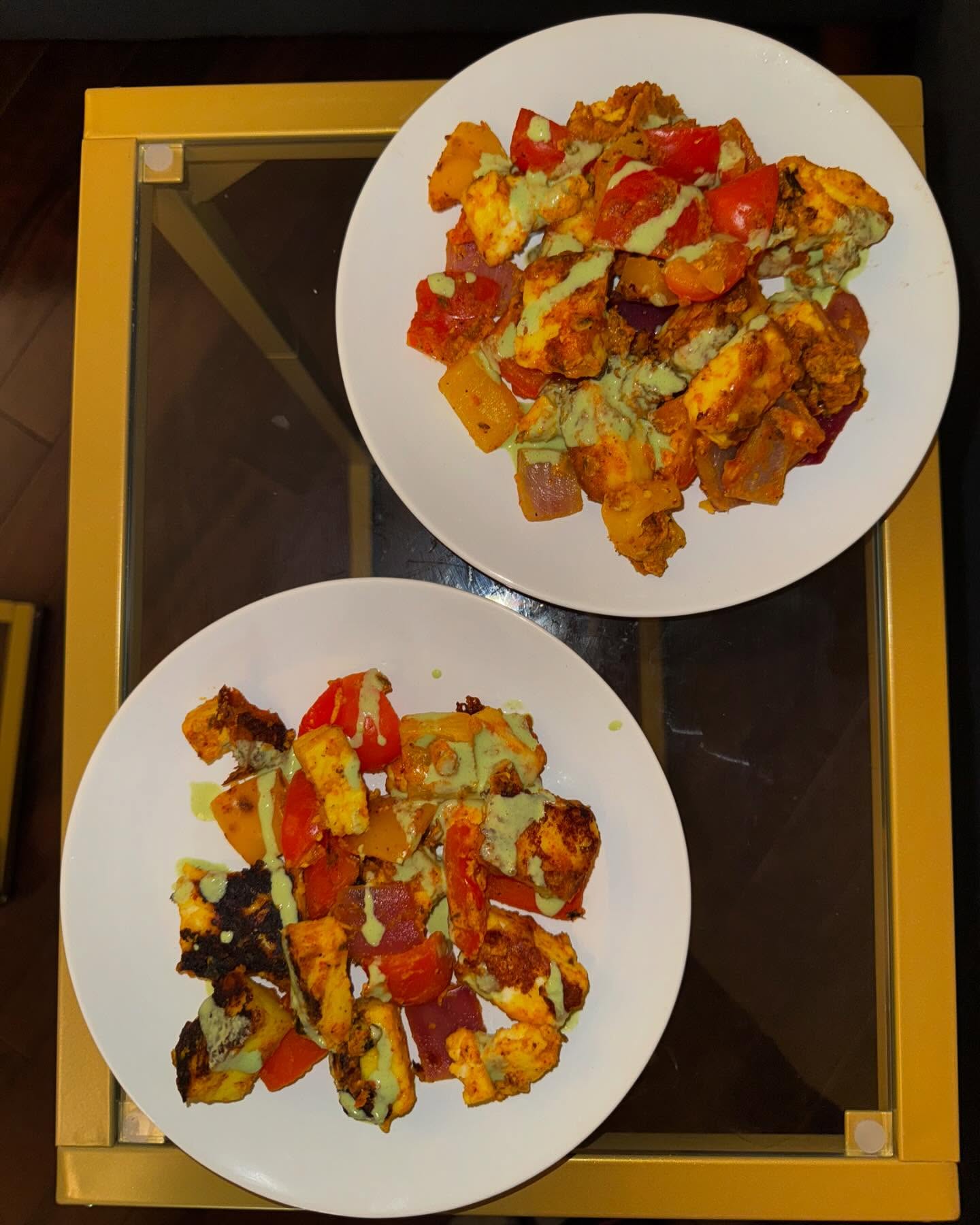 paneer skewers (without the skewers)