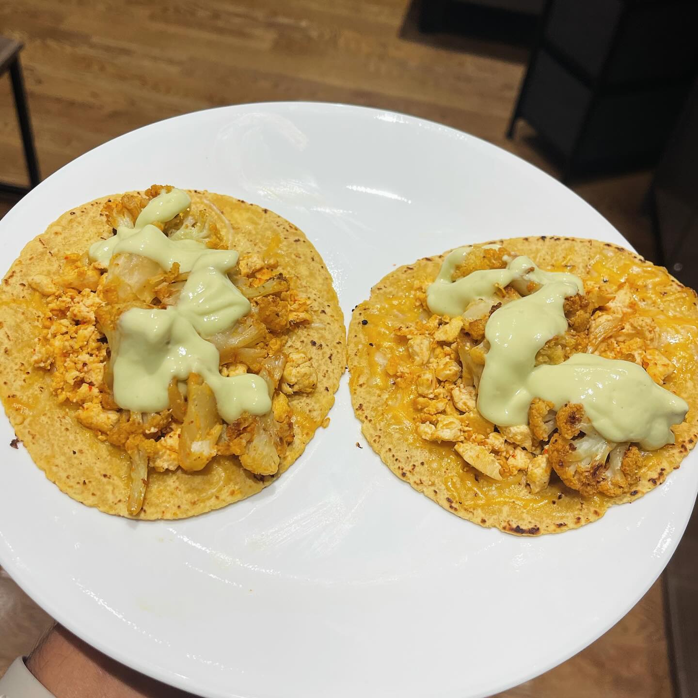 roasted cauliflower tacos