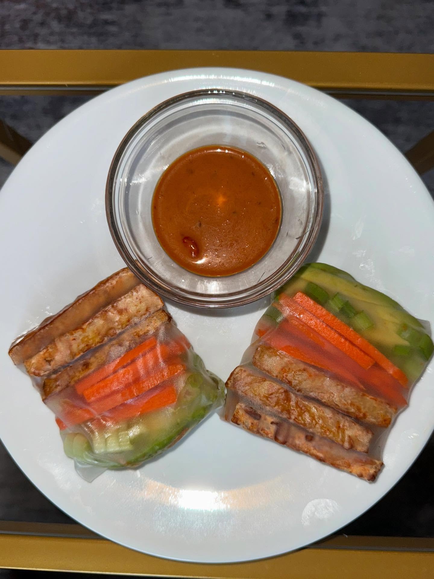 rice paper rolls