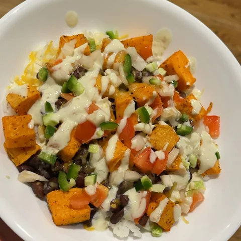 sweet potato bowl
