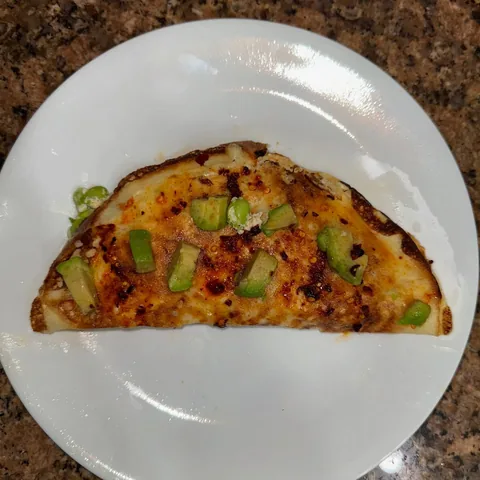 crispy rice paper egg wrap